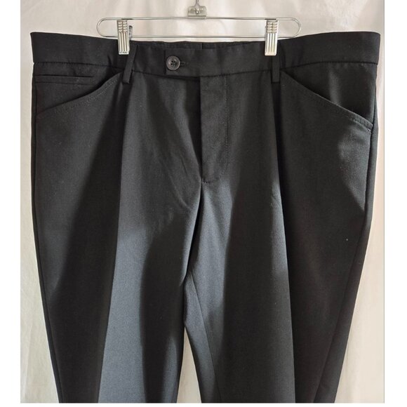 Alberto Pants Men's 39 x 30.5 Ceramica Dress Pants Black - Picture 9 of 12